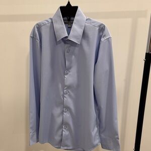 Michael Kors Men's Pale Blue Dress Shirt